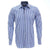 Shirt - Herringbone Bengal Stripe Blue