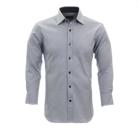 Shirt - Houndstooth black and grey
