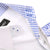 Shirt - Classic white with blue checks contrast