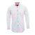 Shirt - White base with blue and red check