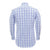 Shirt - White base with blue and pink check