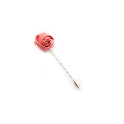 Lapel Pin - Dark Pink Rose