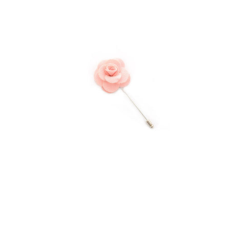 Lapel Pin - Bright Pink Flower