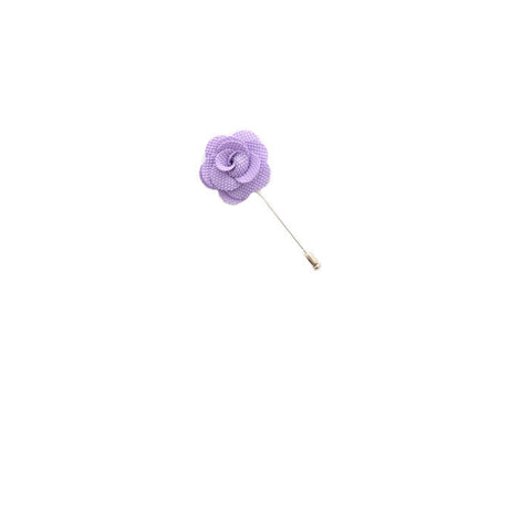 Lapel Pin - Bright Purple Flower