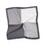 Pocket Squares - Black and white quad graphique