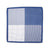 Pocket Squares - Blue and white quad graphique (B)