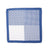 Pocket Squares - Blue and white quad graphique (A)